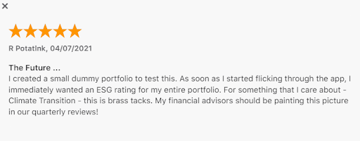 Review of “Daizy” App from the Client