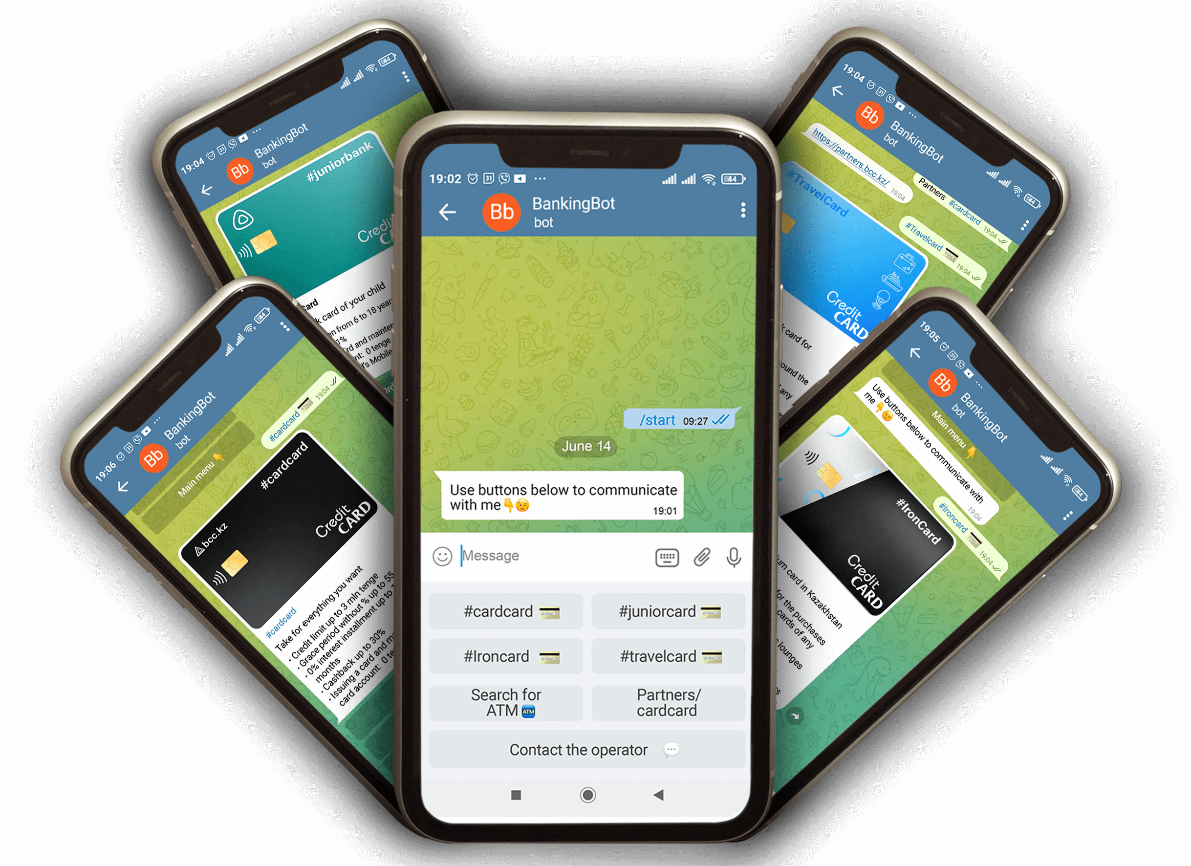 Different Payment Cards of the Bank _ image