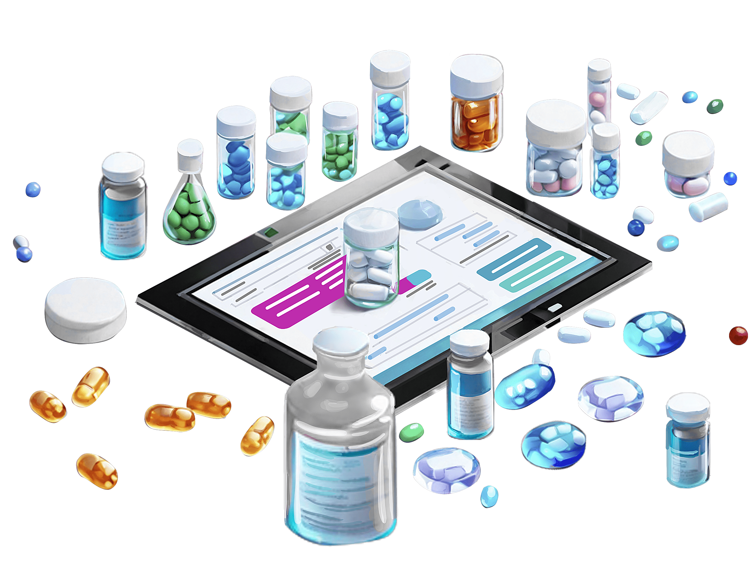 Development of medicine and medical device registers in compliance with EU standards